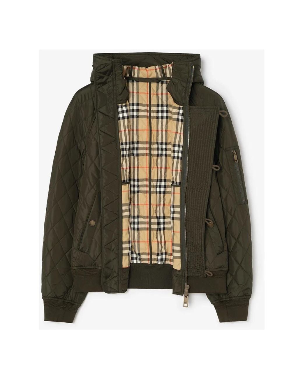 Winter Jackets Burberry de hombre de color Green