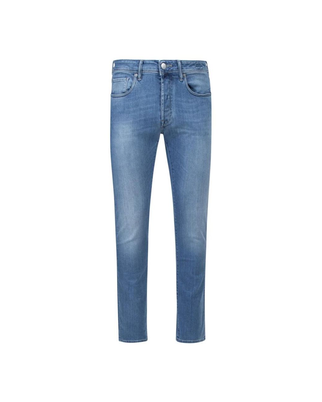 Incotex Blue Slim Fit Jeans for men
