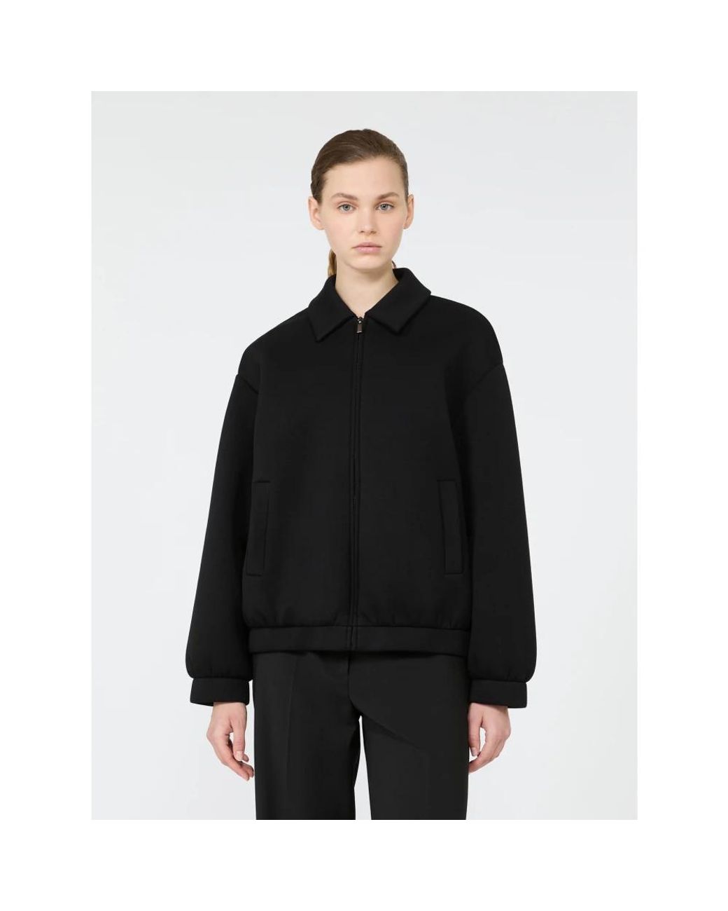 Weekend by Maxmara Black Bomber Jackets