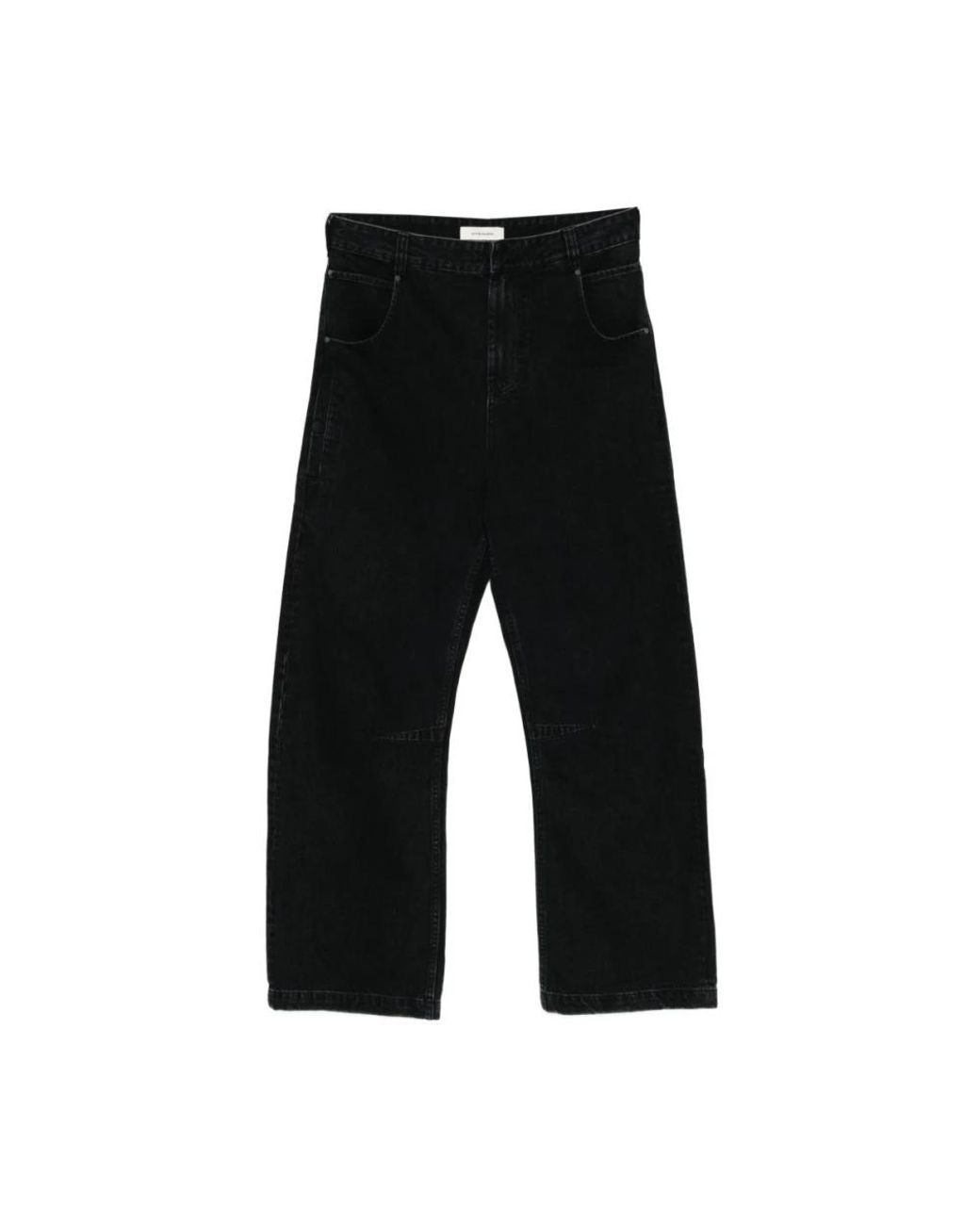 Entire studios Black Straight Jeans for men