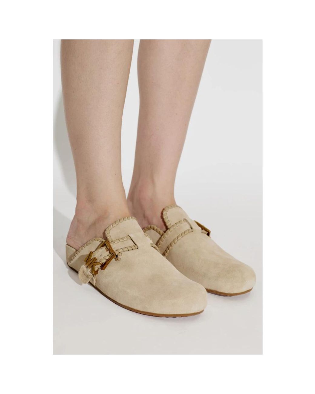 Michael Kors Brown Greer Mules