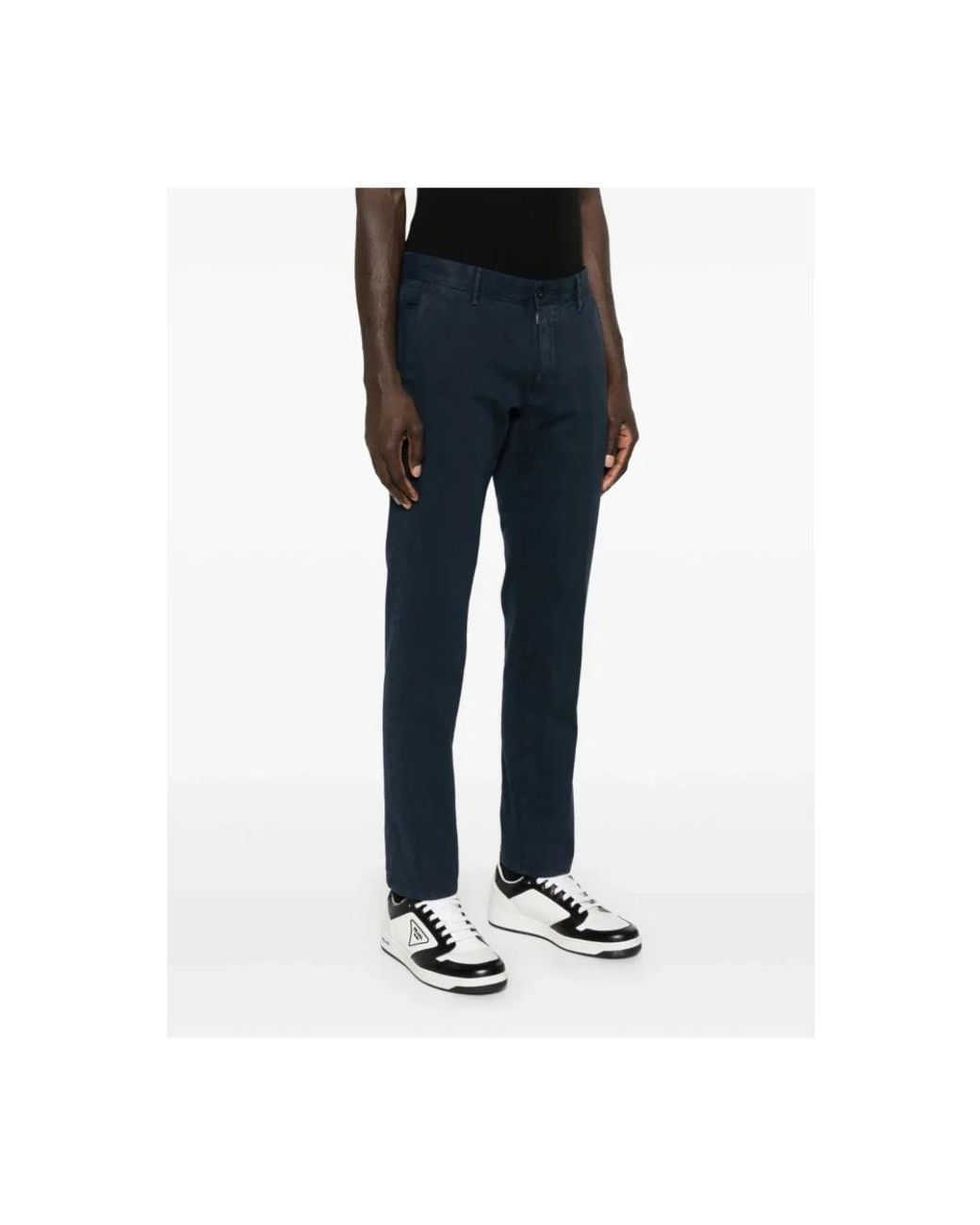 Incotex Blue Chinos for men