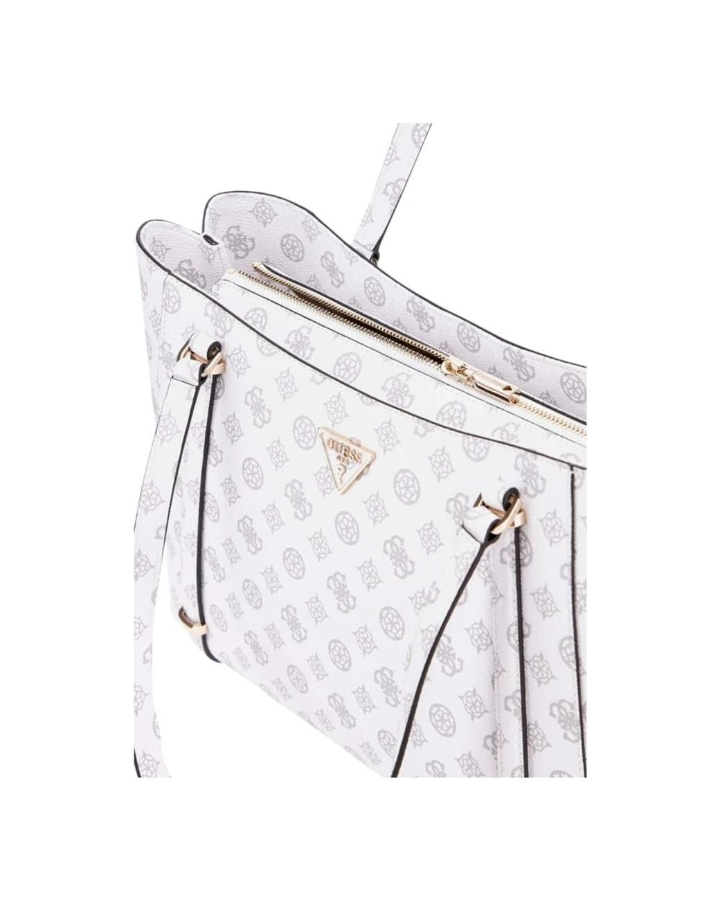 Guess White Shopping Bags