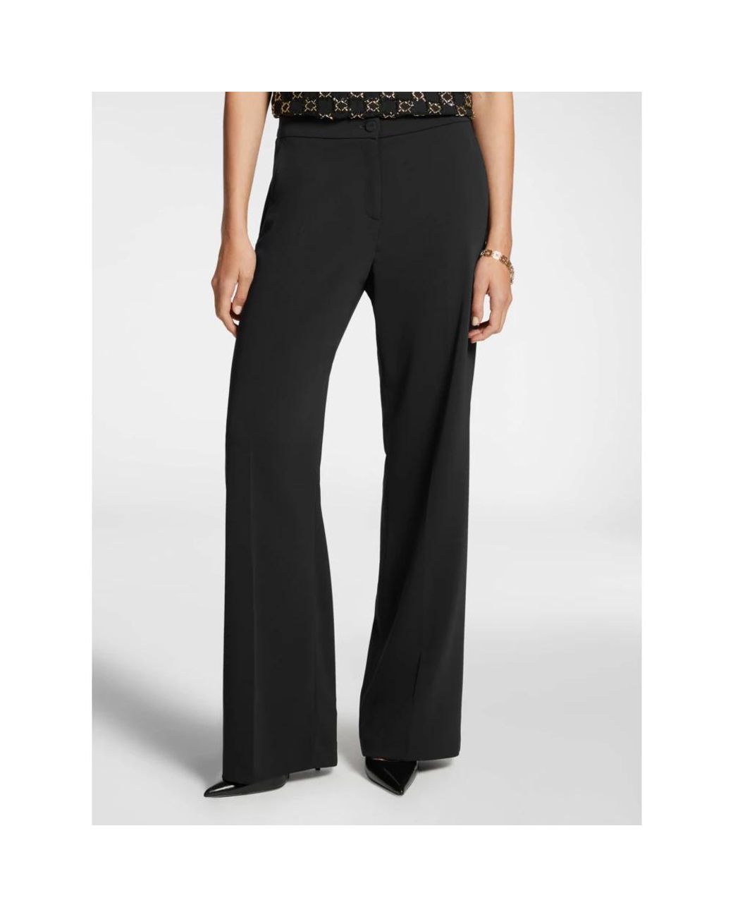 Elena Miro Black Wide Trousers