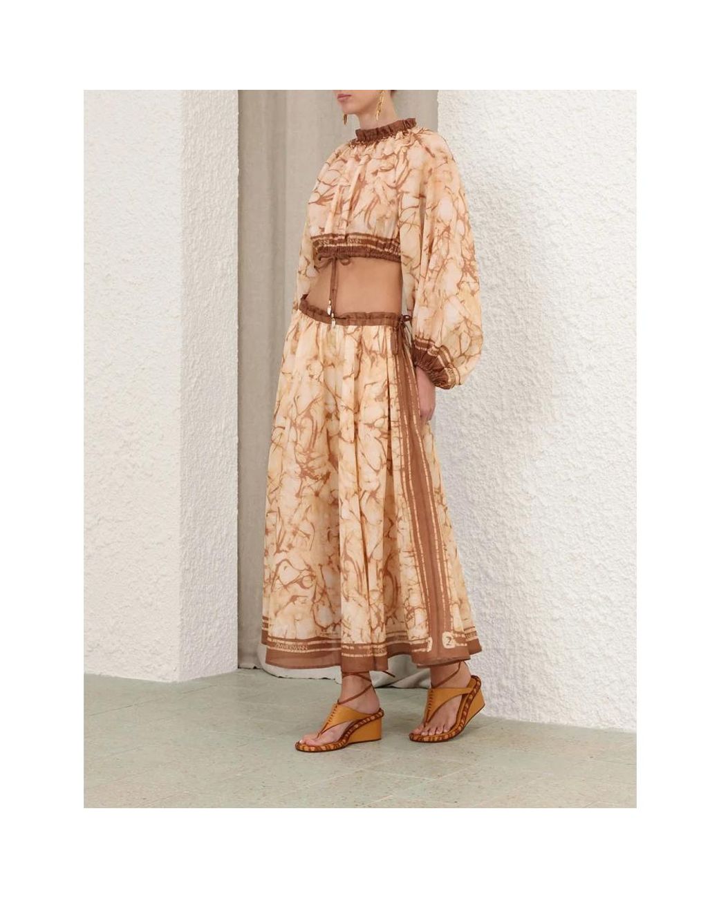 Zimmermann Brown Blouses