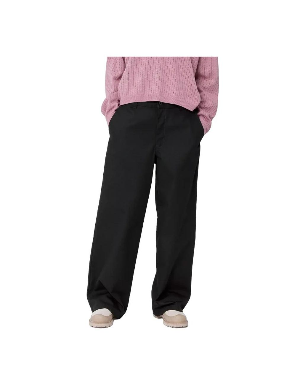 Carhartt Black Wide Trousers
