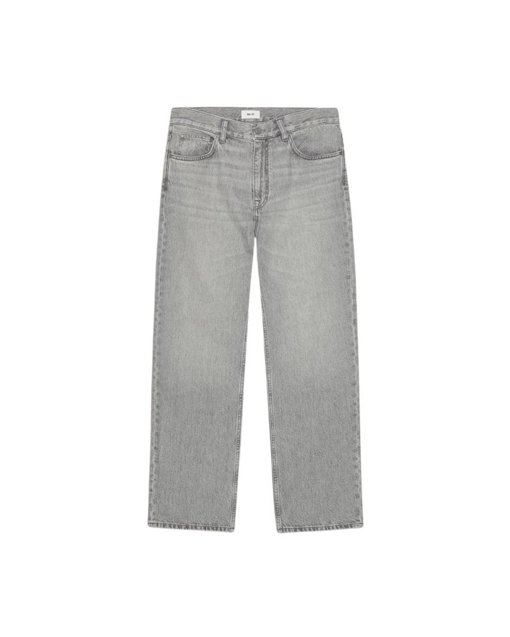 NN07 Gray Straight Jeans for men