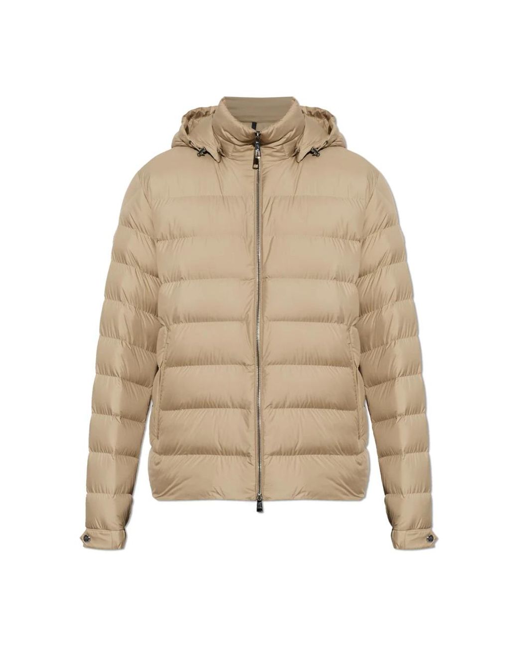 Moncler Jassen ,Polyester Arneb Down Jacket in het Natural voor heren