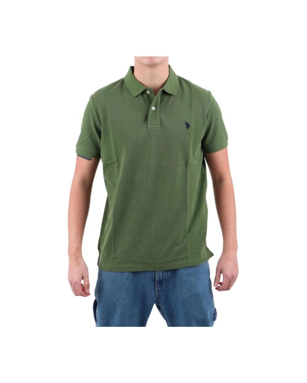 U.S. POLO ASSN. Green Polo Shirts for men