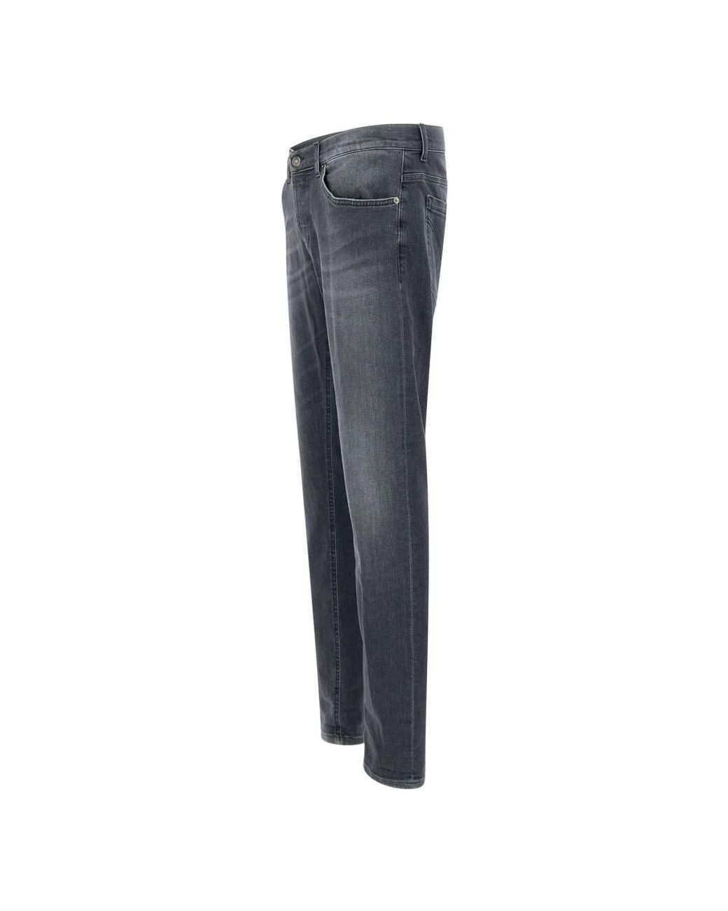 Dondup Blue Straight Jeans for men