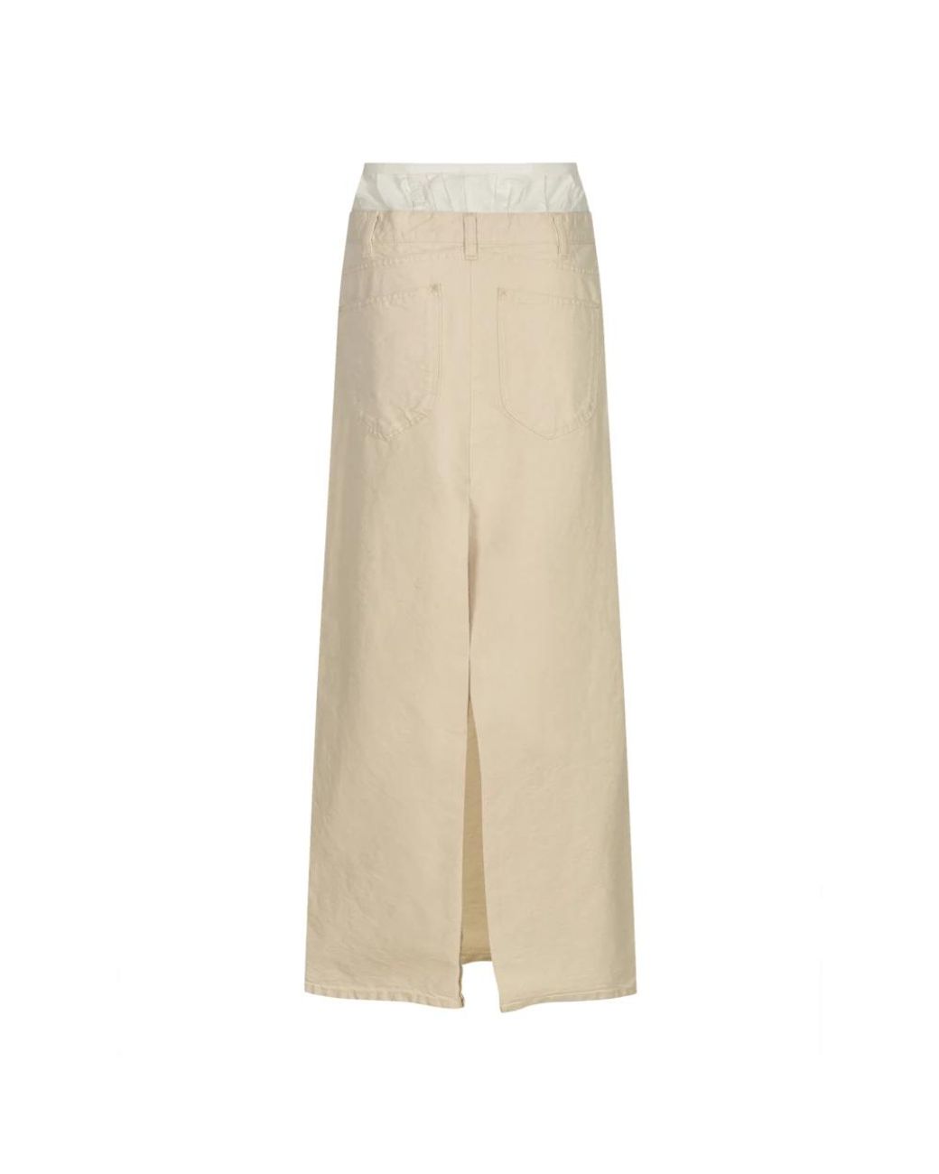 Maison Margiela Natural Maxi Skirts