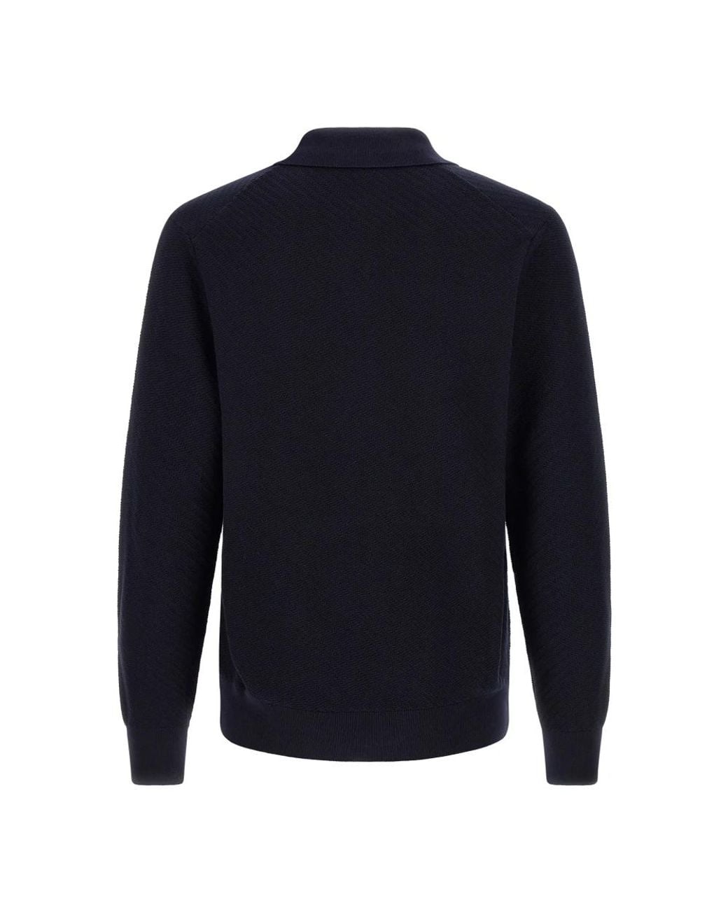 Boss Blue V-Neck Knitwear for men