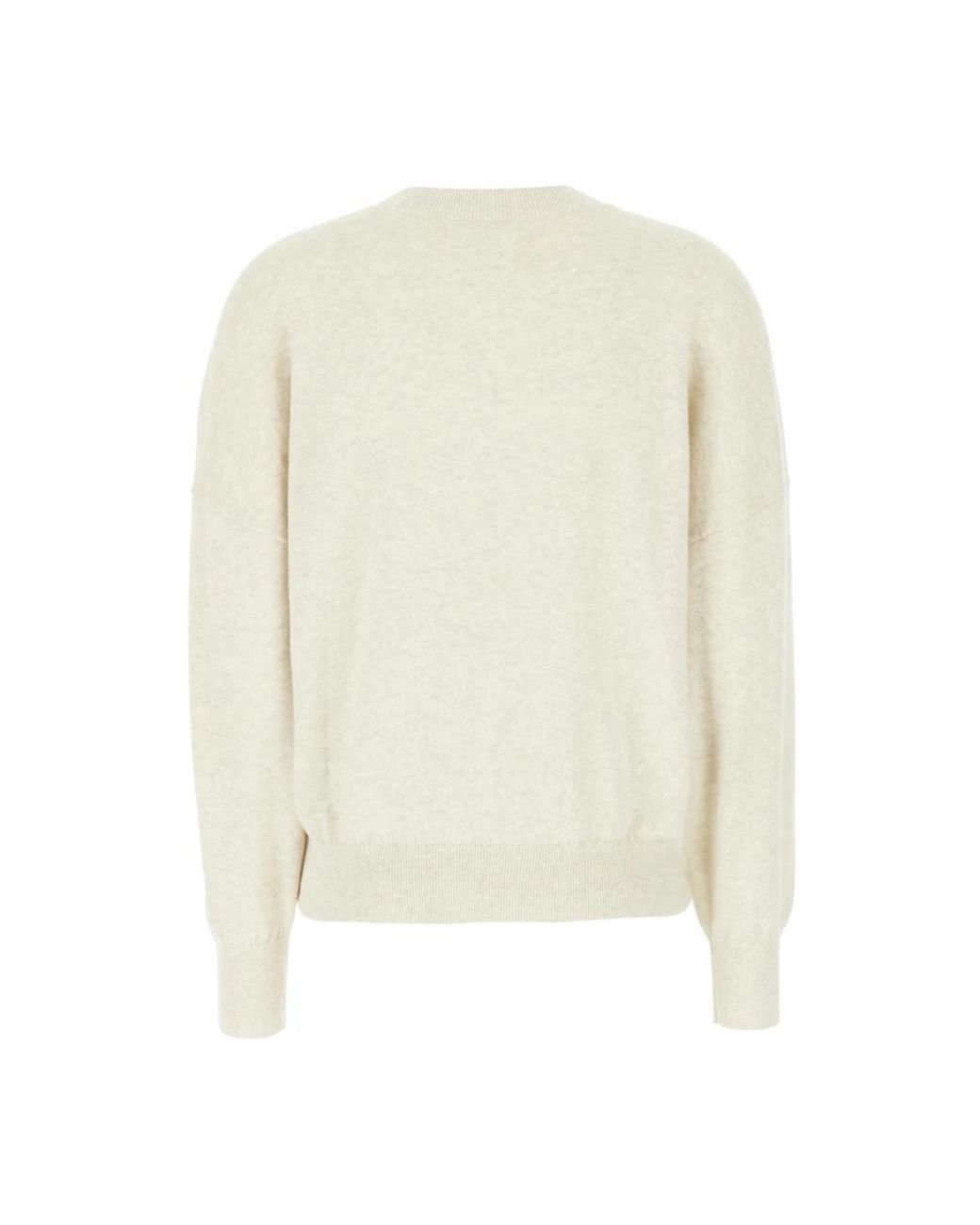 Isabel Marant White Round-Neck Knitwear