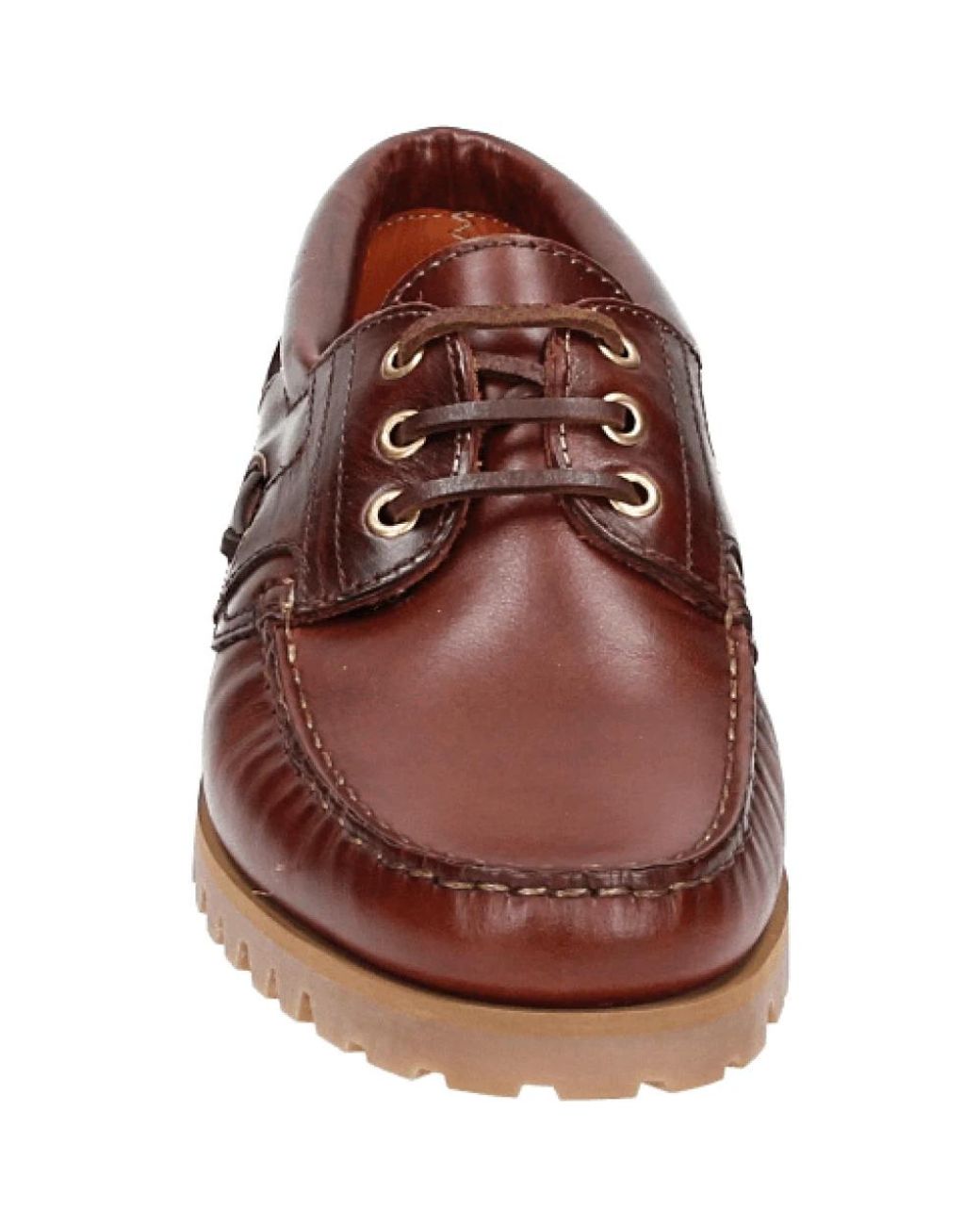 van Bommel Cognac Bootsschuh Für Herren in Brown für Herren