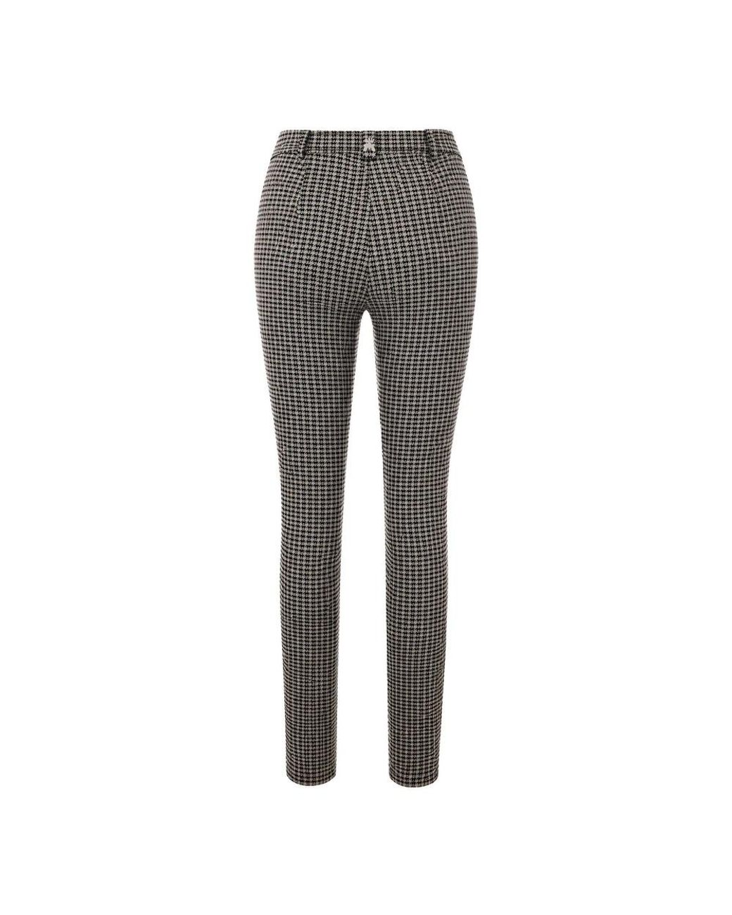 Patrizia Pepe Gray Slim-Fit Trousers