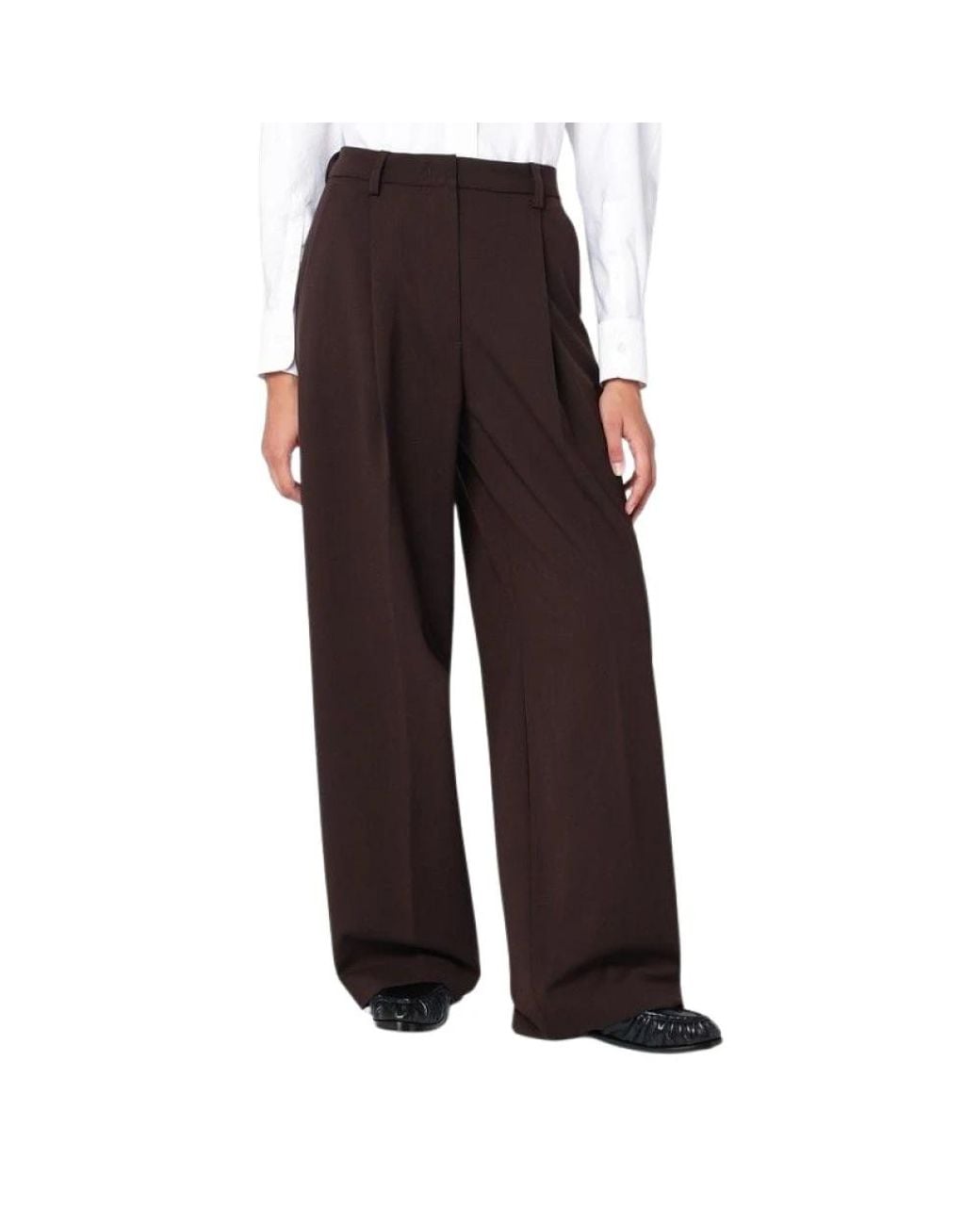 Thelatest Black Wide Trousers