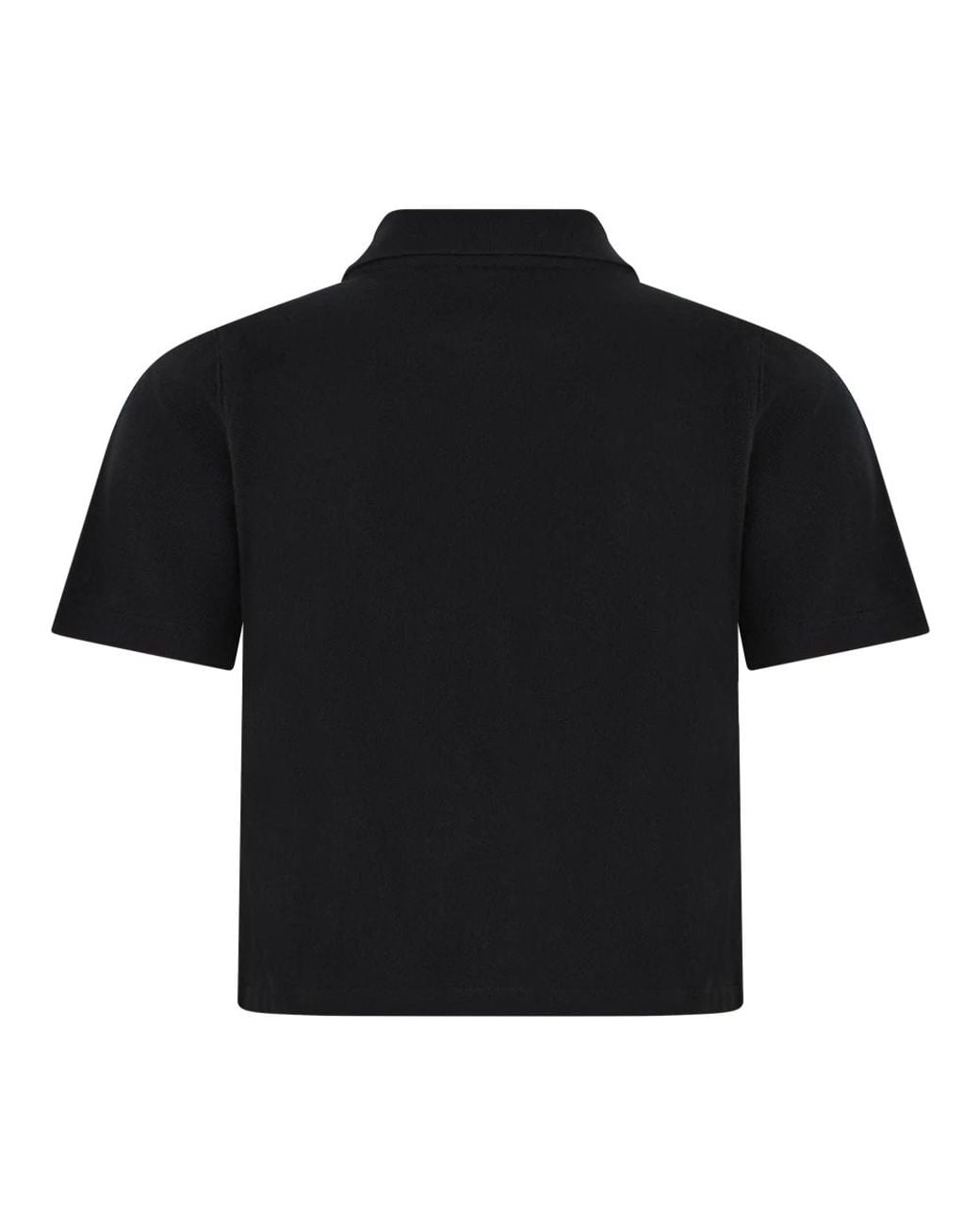 Saint Laurent Black Polo Shirts