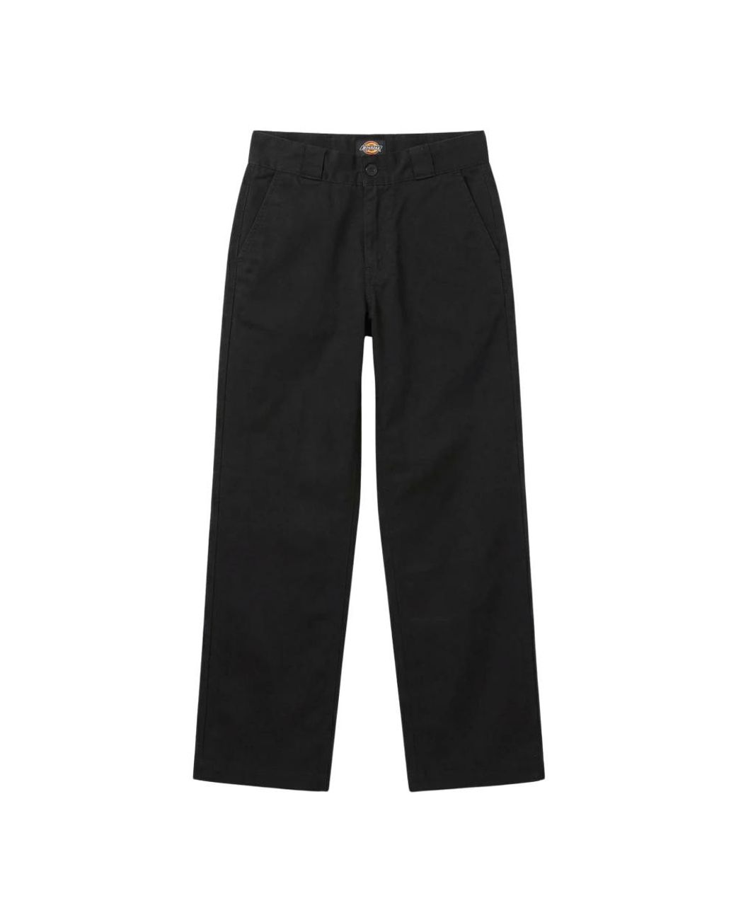 Dickies Black Straight Trousers