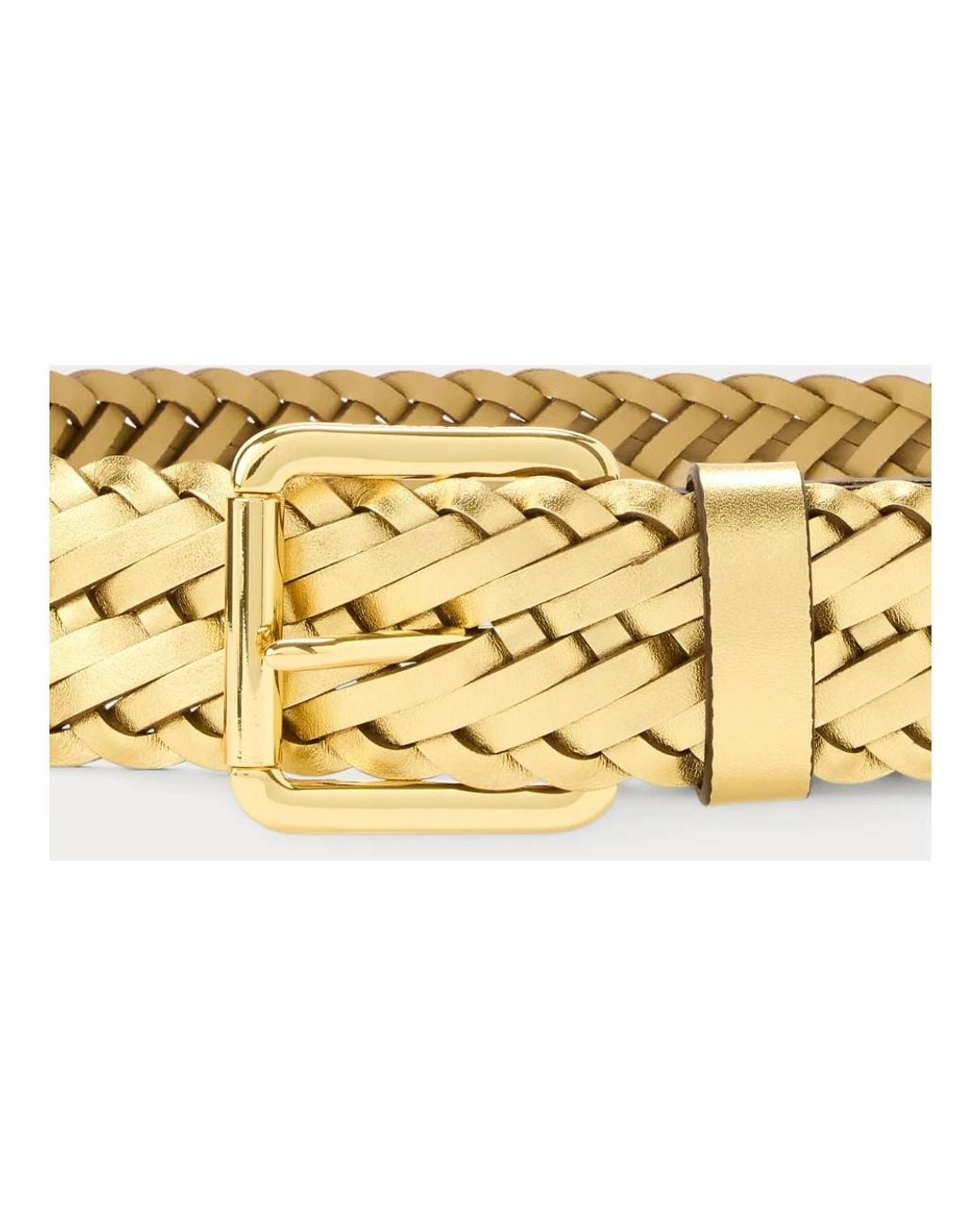Ralph Lauren Metallic Belts