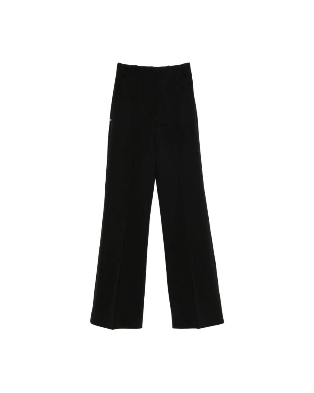 Sportmax Wijde Broek in het Black