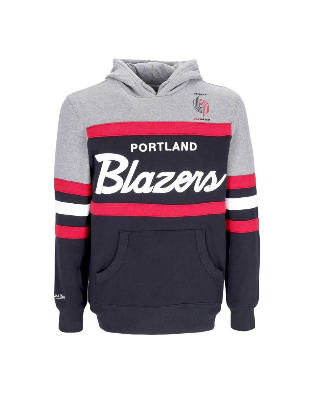 Hoodies Mitchell & Ness de hombre de color Gray