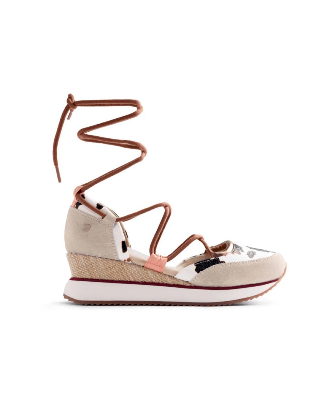 Wedges Gioseppo en coloris Metallic