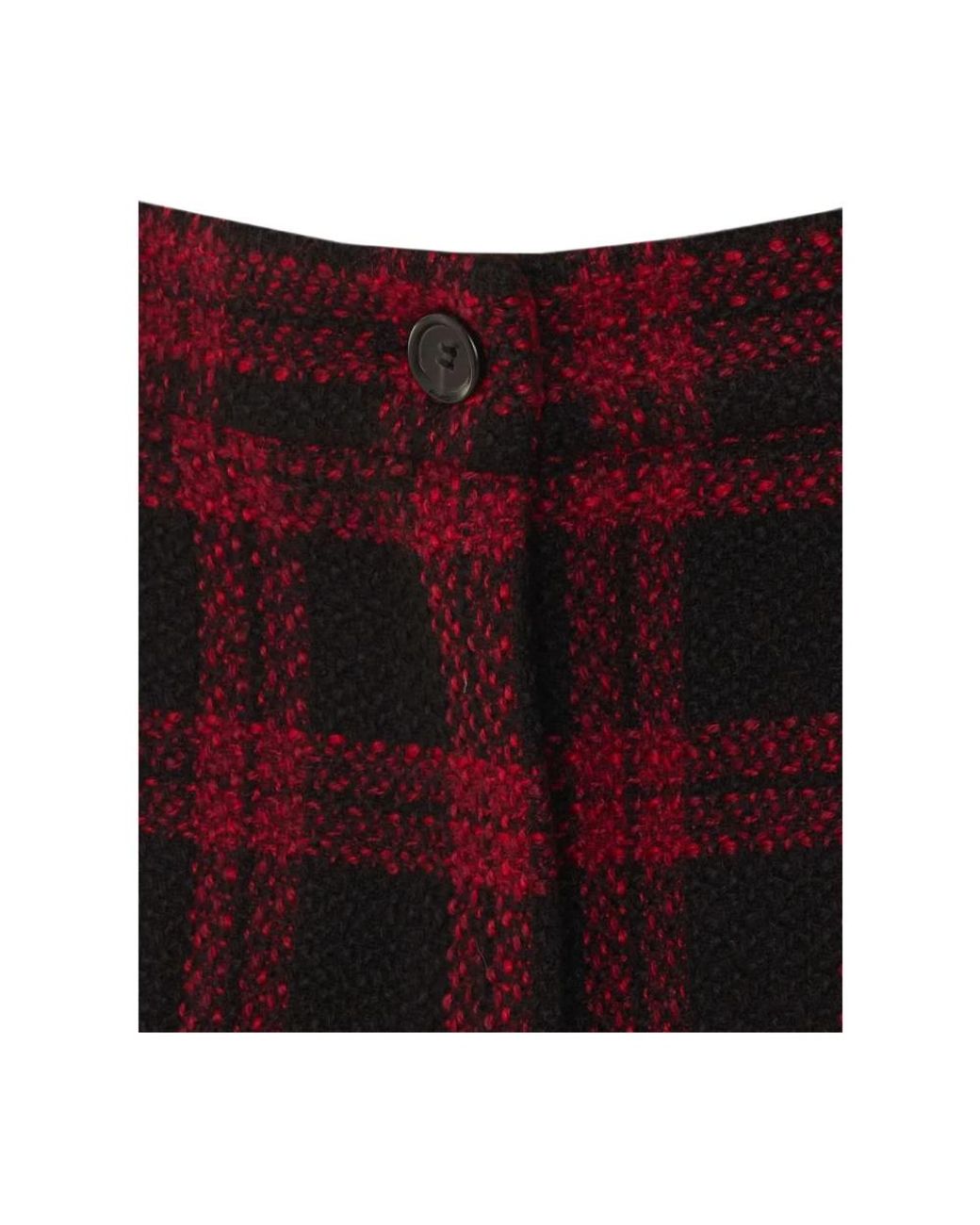 Pinko Red Bermudas