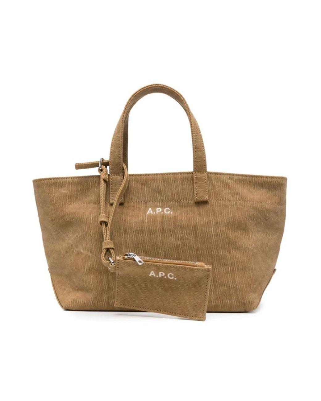 A.P.C. Brown Shopping Bags