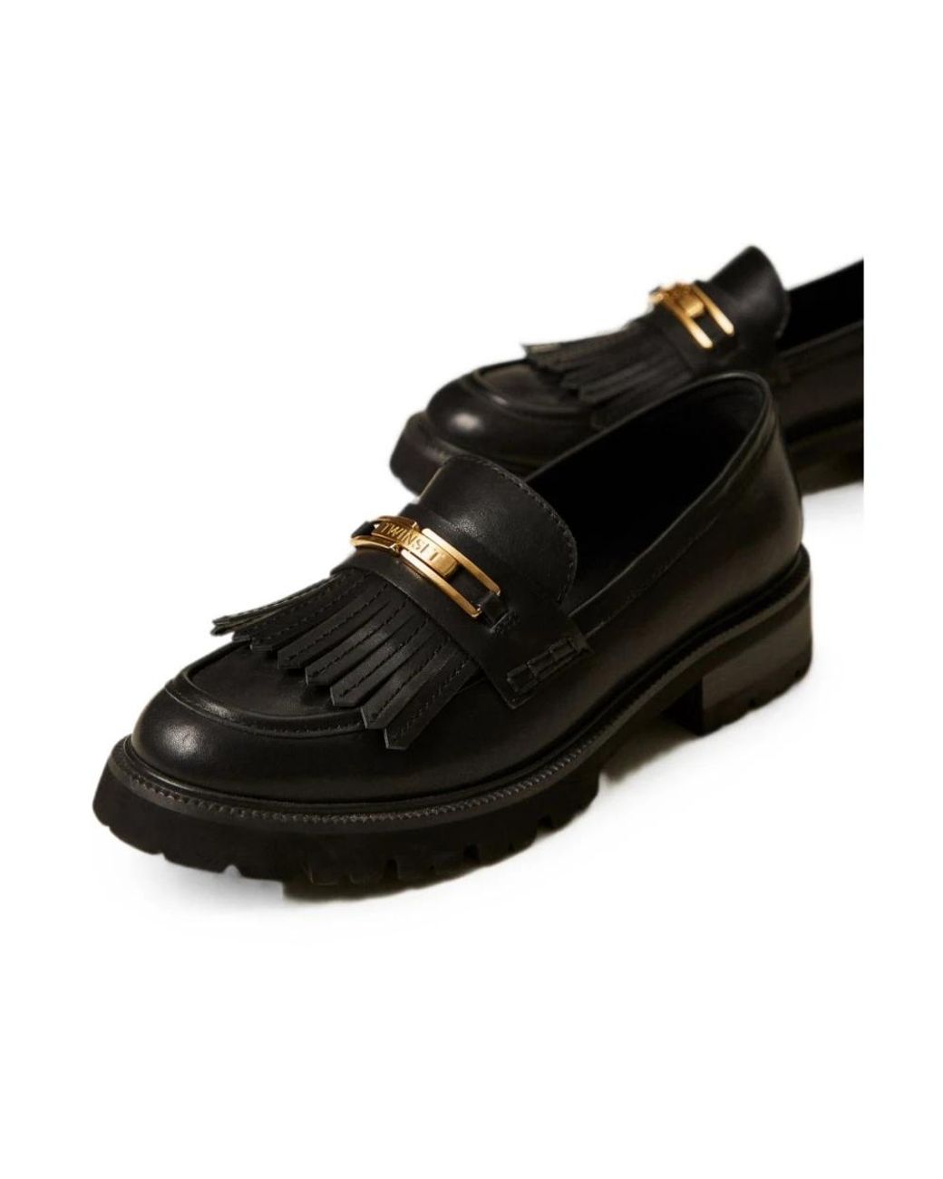 Twinset Black Loafers