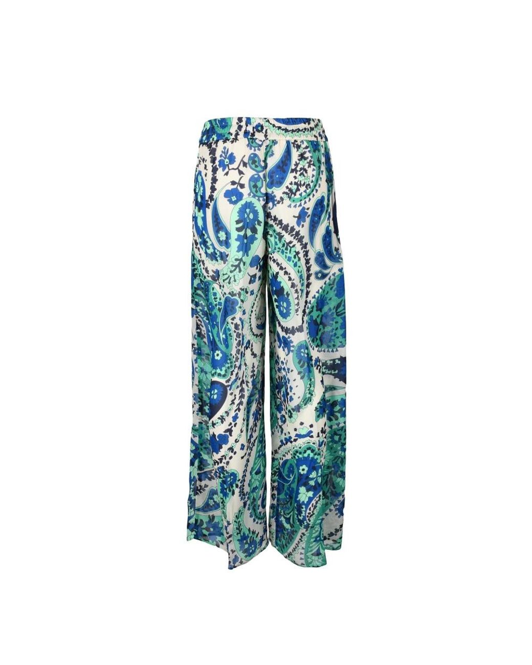 Twinset Blue Straight Trousers