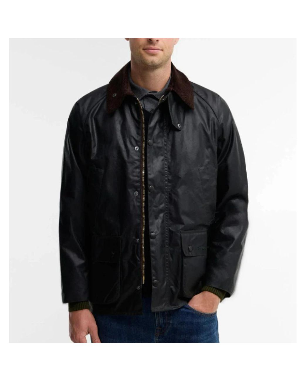 Light Jackets di Barbour in Black da Uomo