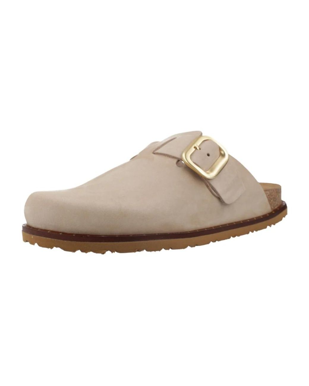 Mules di Yokono in Brown