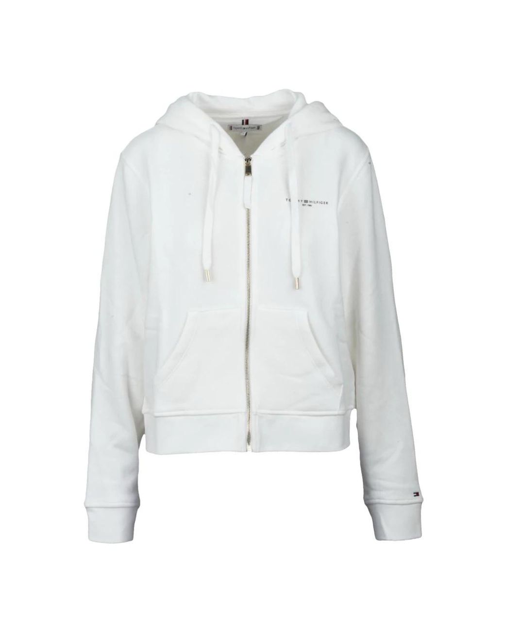 Tommy Hilfiger White Zip-Throughs