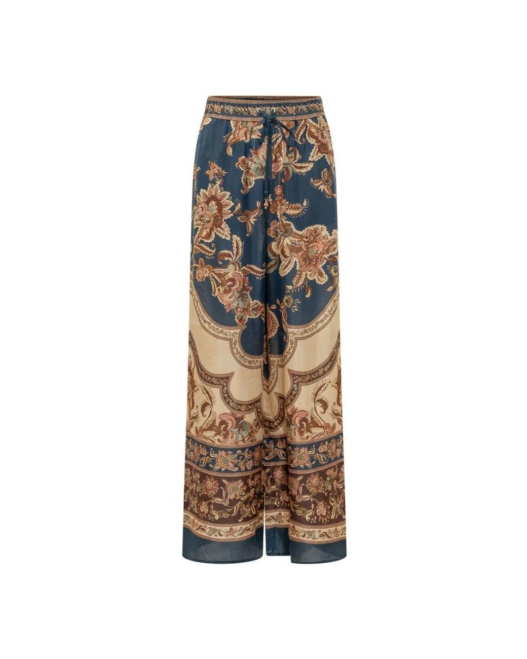 Zimmermann Aster Relaxed Broek in het Multicolor