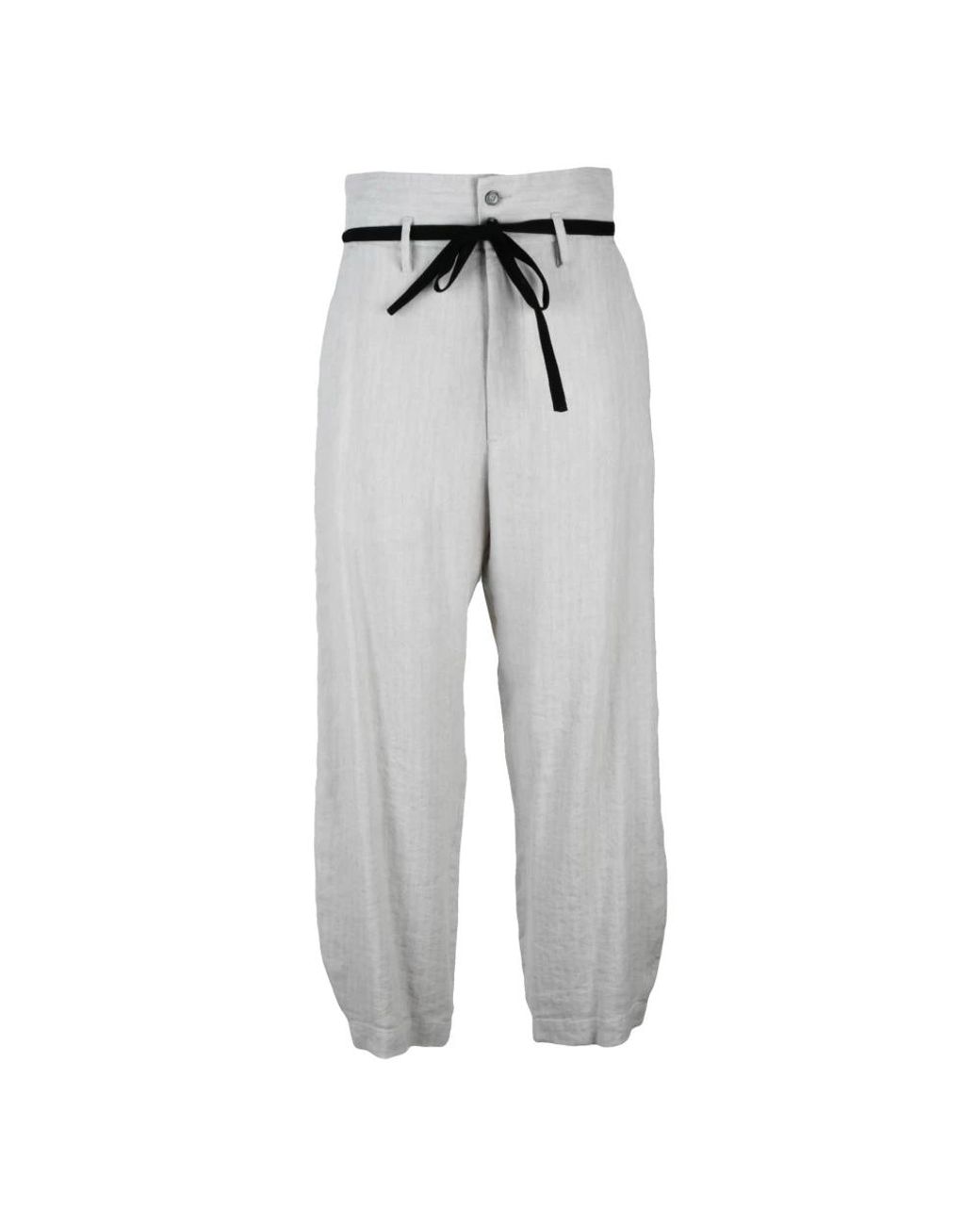 Barena Gray Tapered Trousers