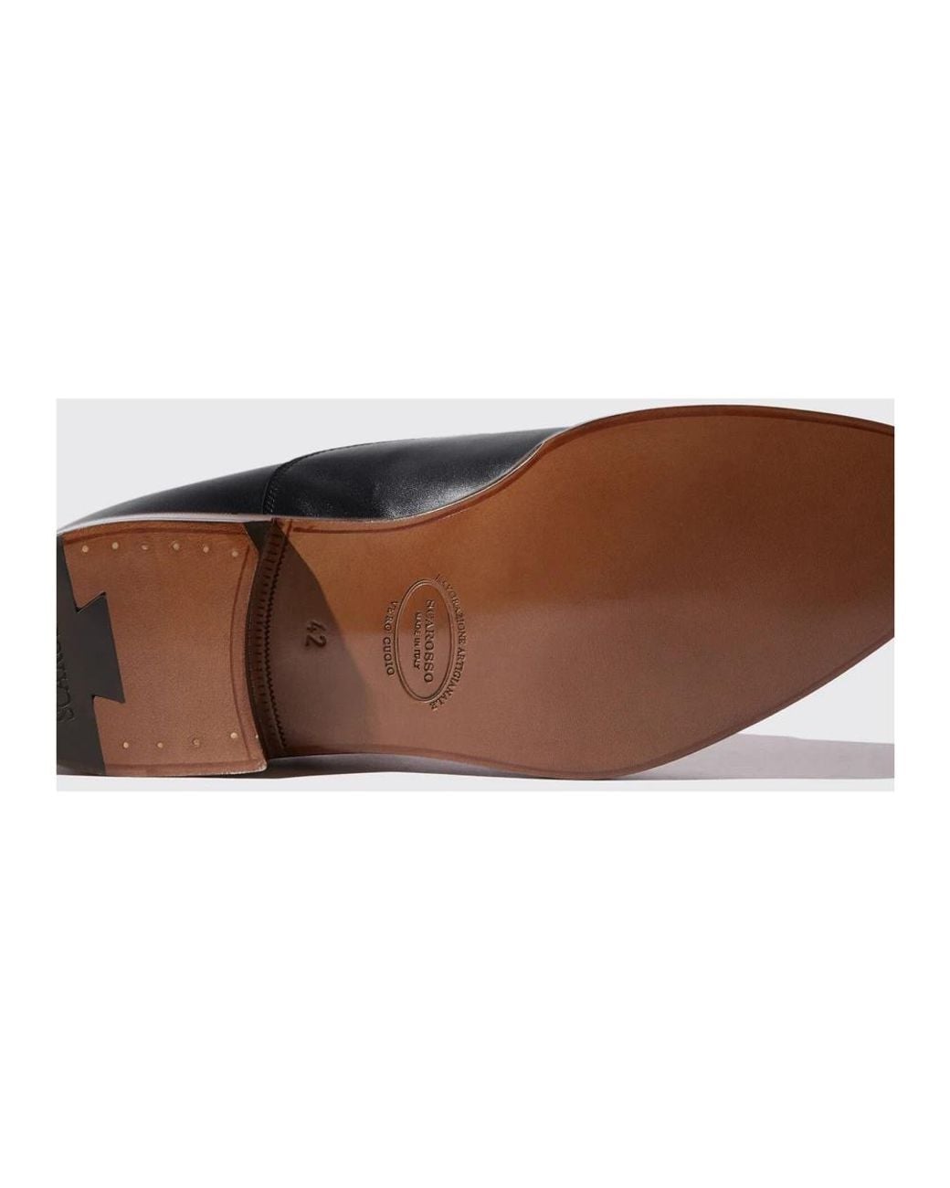 Scarosso Black Laced Shoes for men
