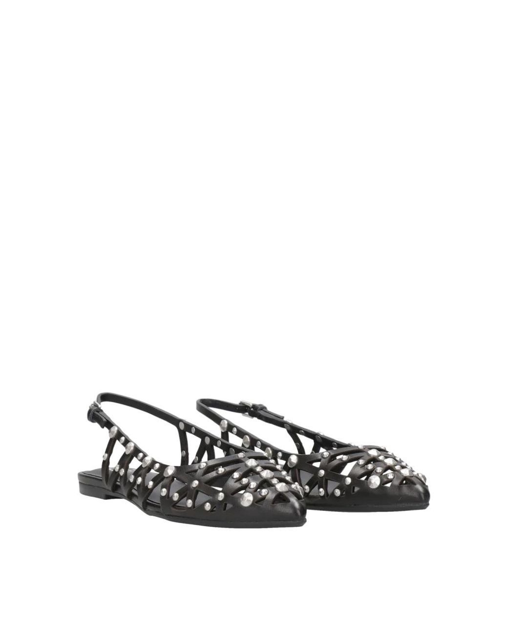 Ballerinas Ash en coloris Black