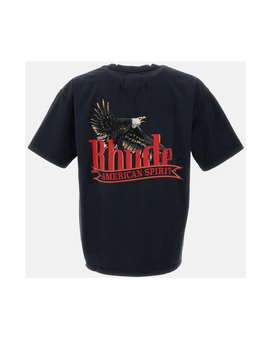 Rhude Black T-Shirts for men