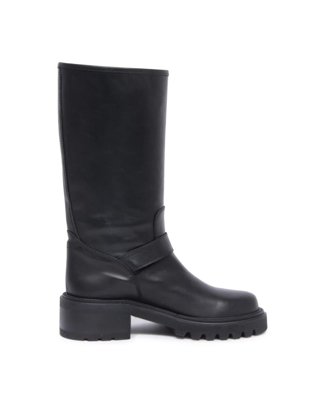Via Roma 15 Black High Boots