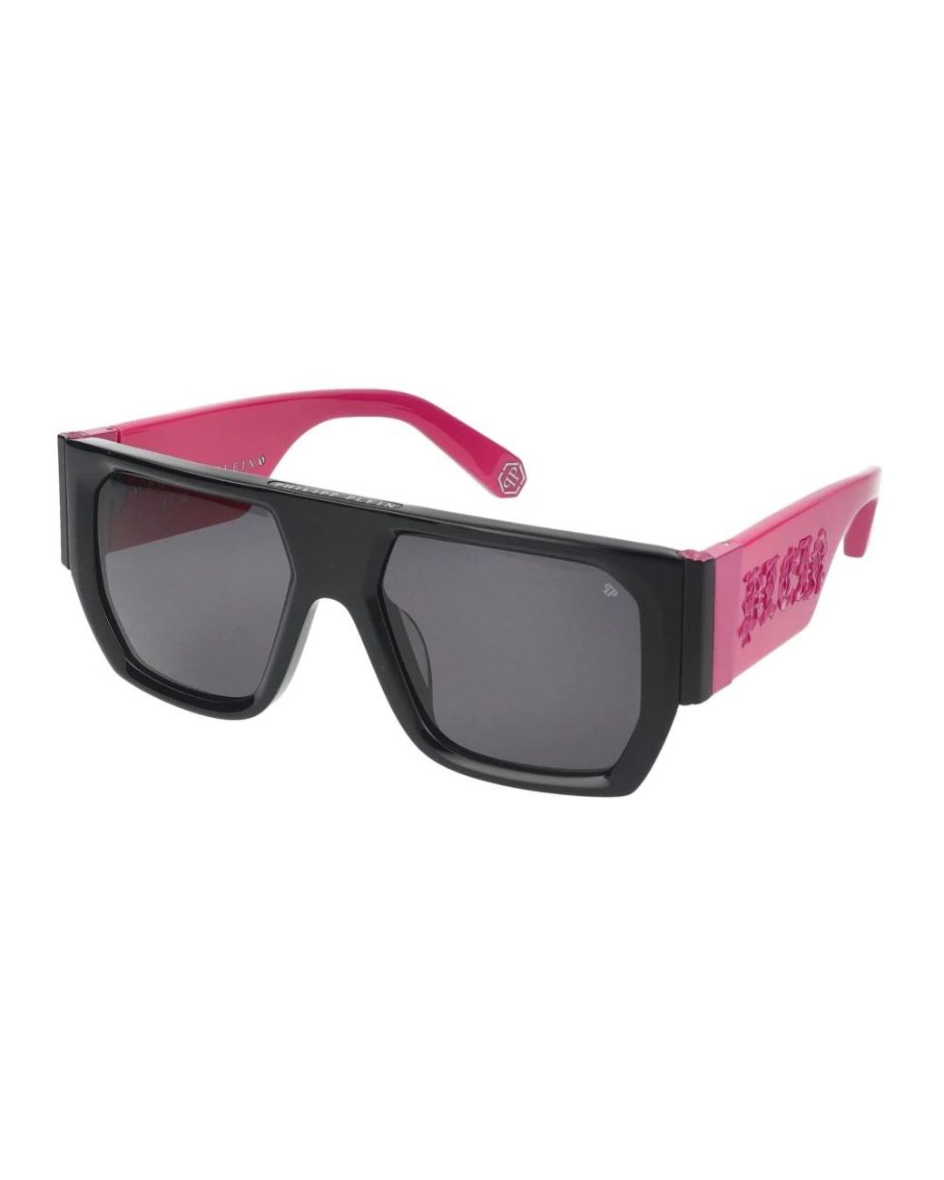 Philipp Plein Gray Sunglasses for men