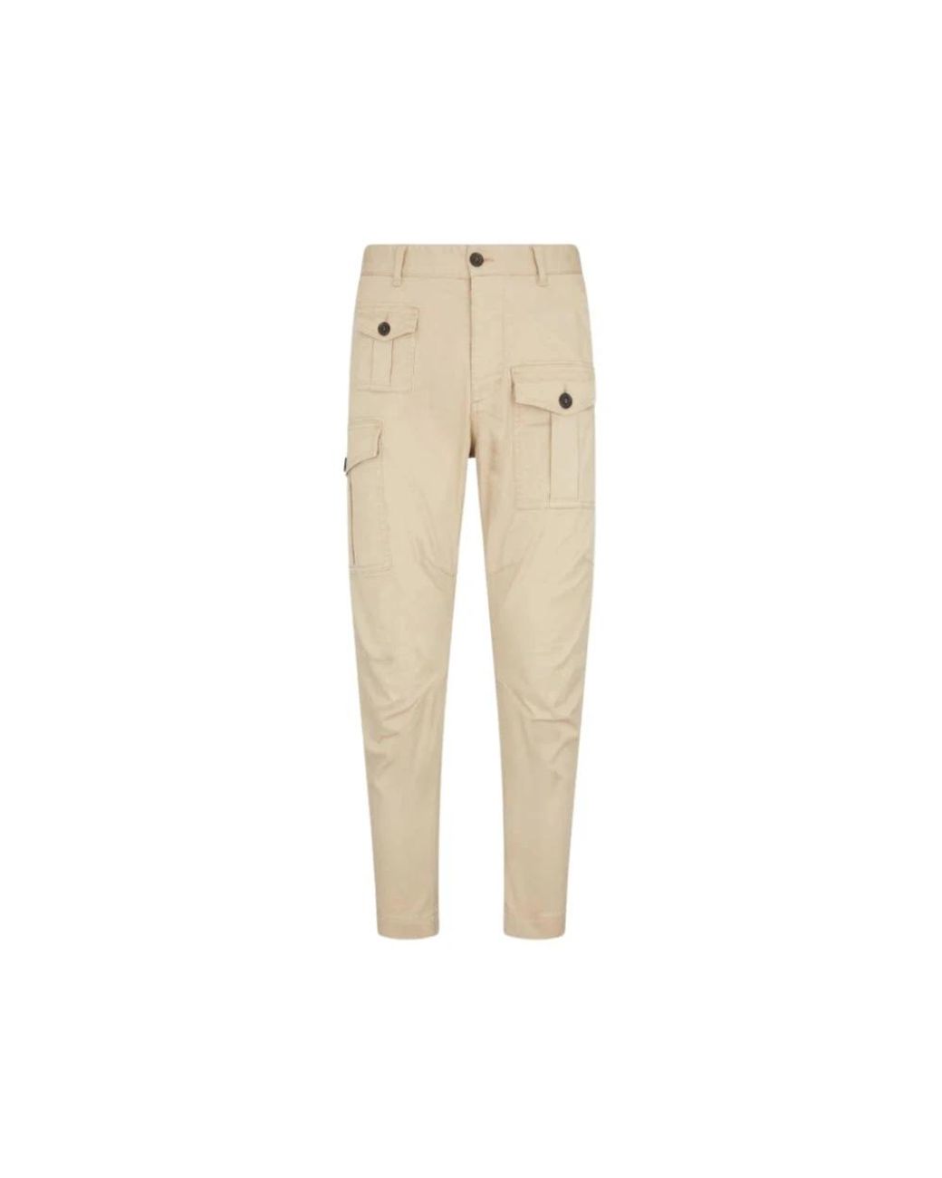 DSquared² Natural Slim-Fit Trousers for men