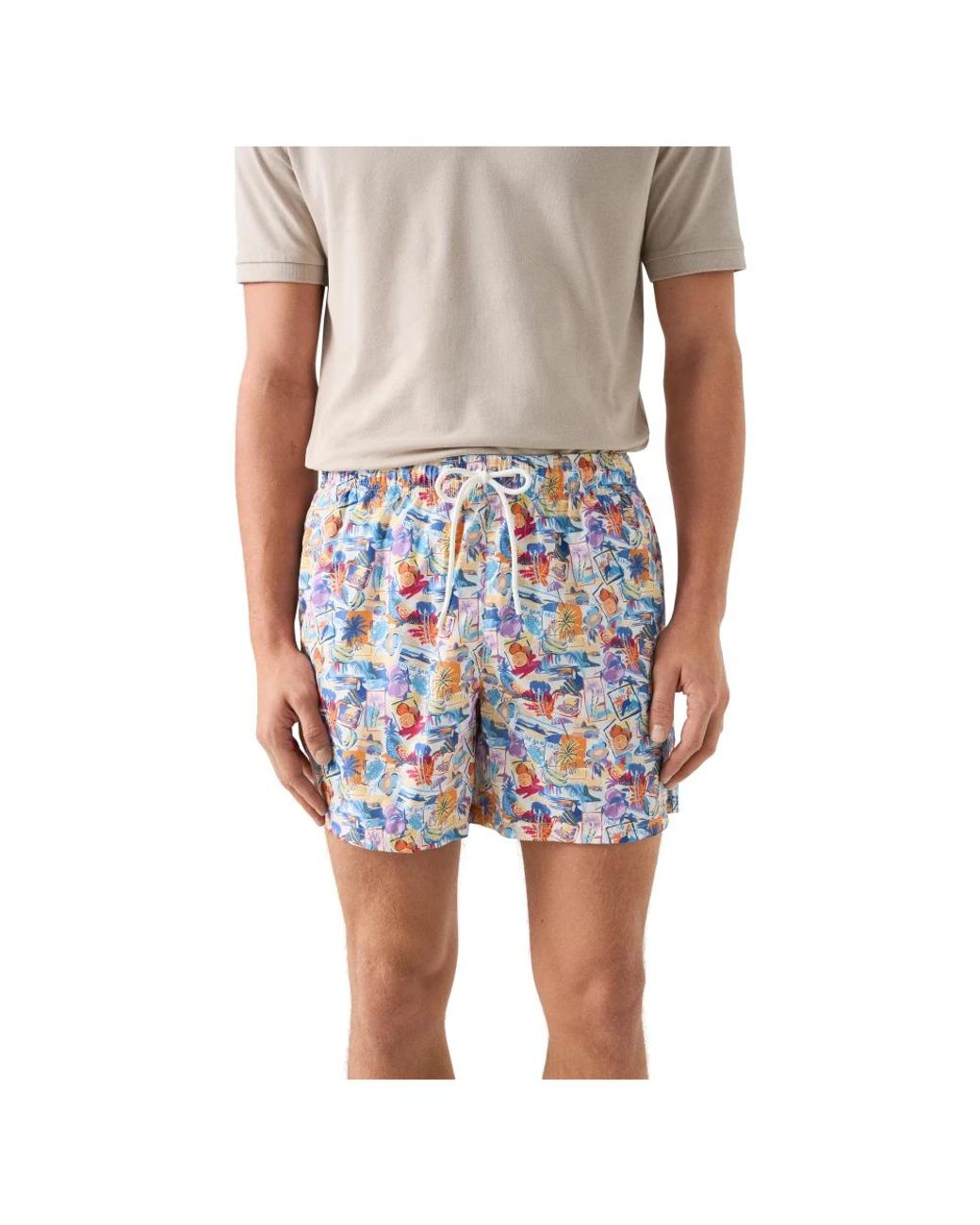 Eton of Sweden Blue Beachwear for men