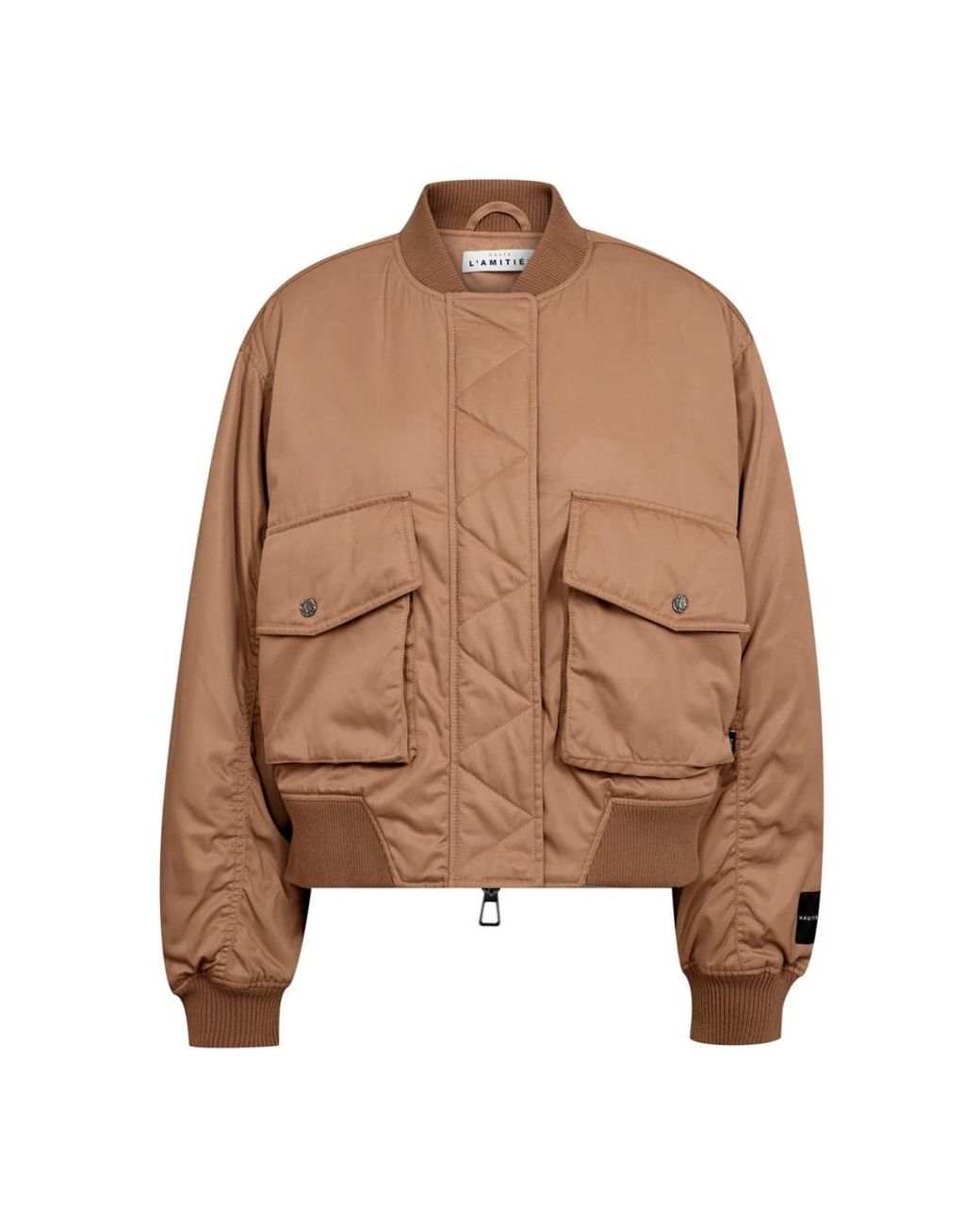 Bomber Jackets Haute L'Amitié de color Brown