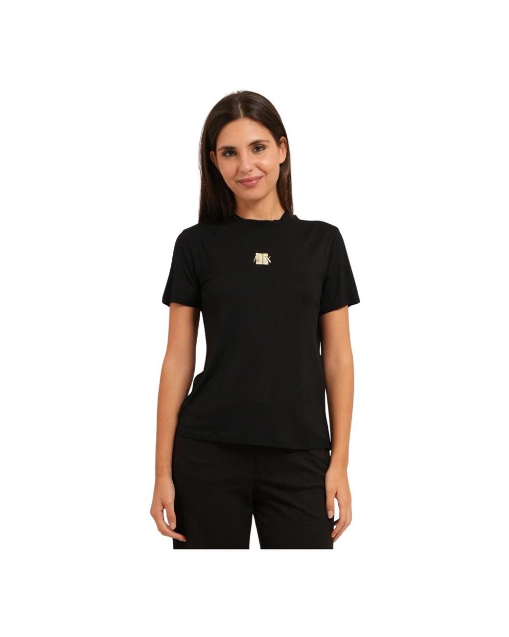 ARMANI EXCHANGE Black T-Shirts