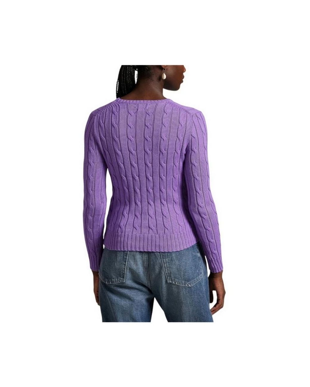 Ralph Lauren Purple Round-Neck Knitwear