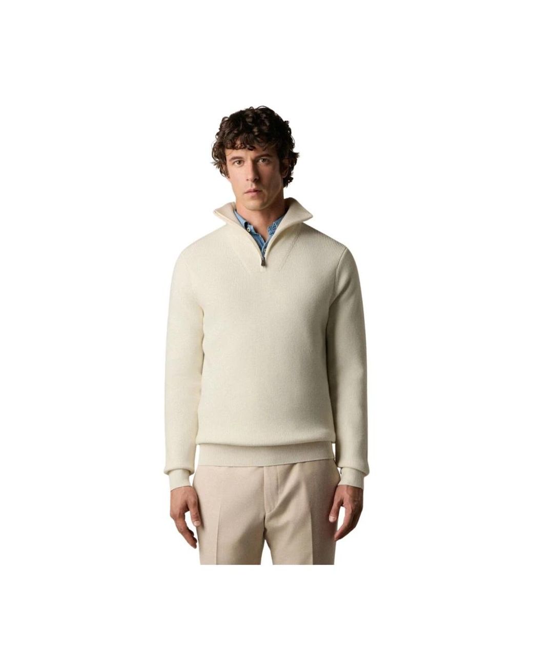 Brooks Brothers Natural Turtlenecks for men