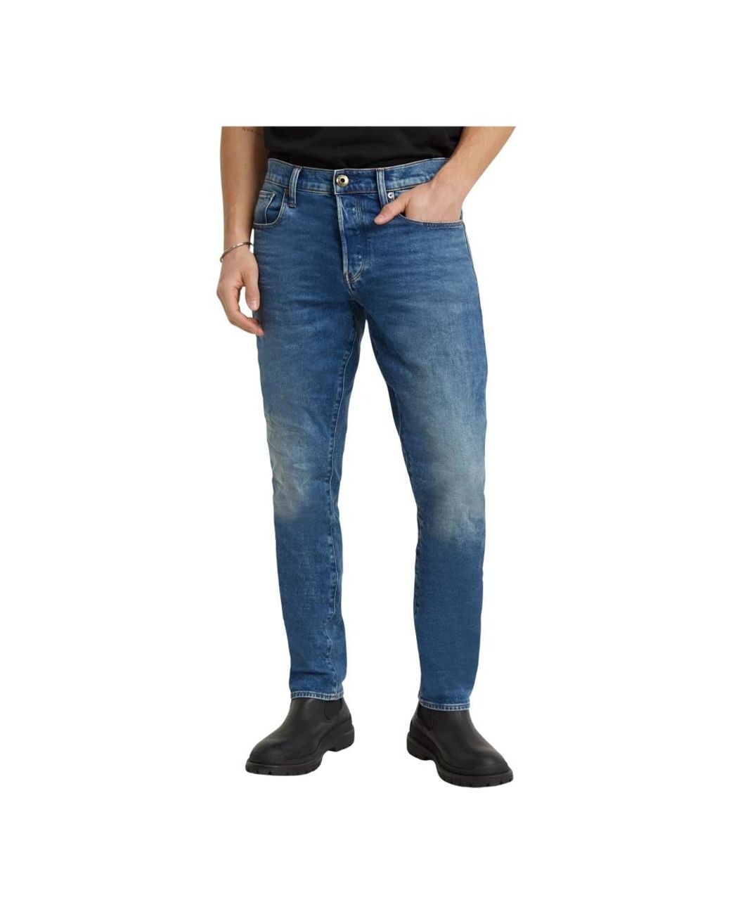G-Star Blue Slim Fit Jeans for men