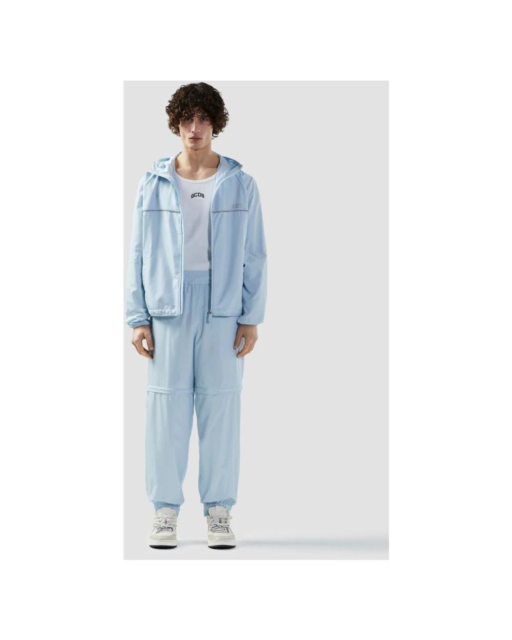 Light Jackets di Gcds in Blue da Uomo