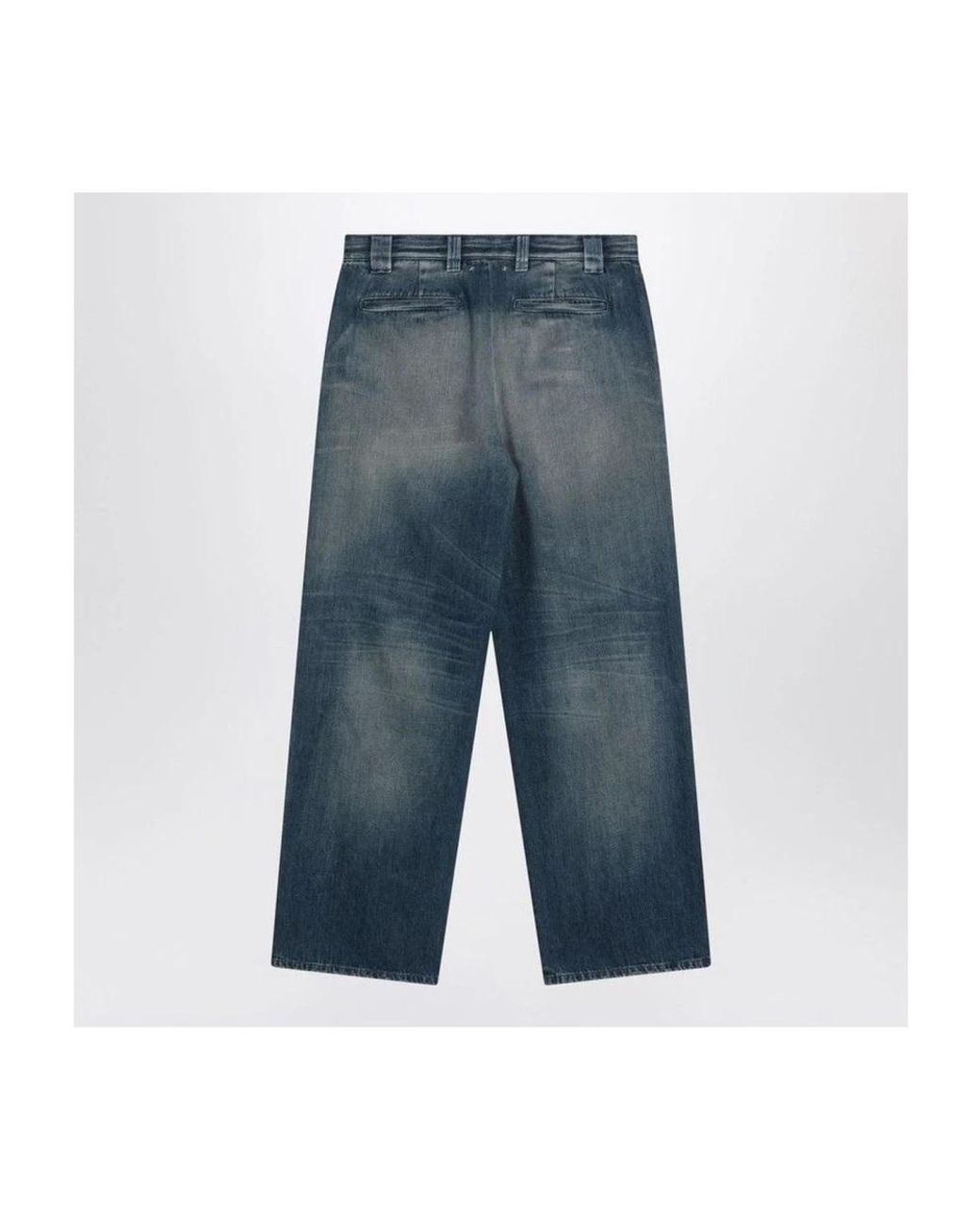 Golden Goose Deluxe Brand Blue Straight Fit Jeans for men