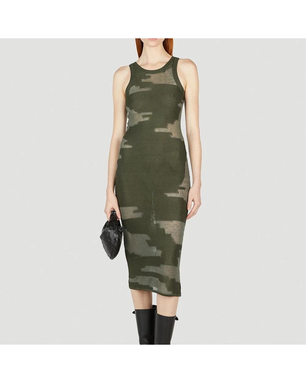 DURAZZI MILANO Green Midi Dresses